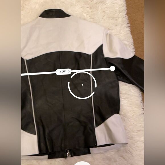 Paolo Santini Leather Biker Jacket - Picture 9 of 11